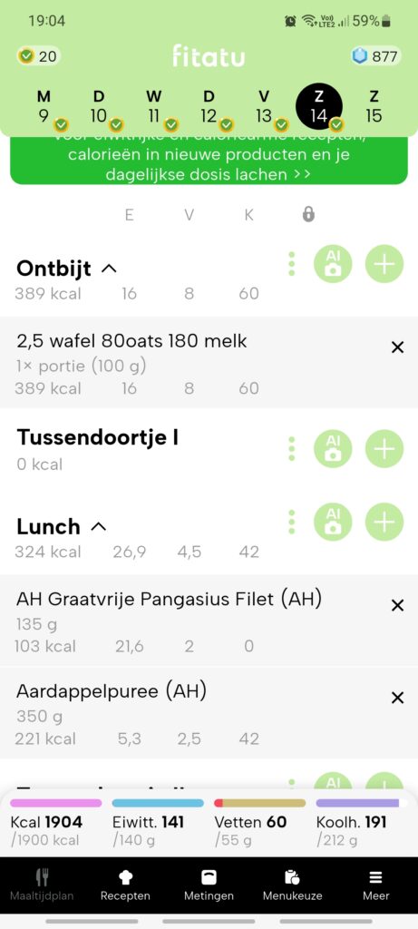 calorie tracker